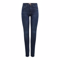 ONLY High Waist Skinny Jeans Paola Blue